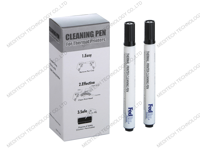 Thermal Printer Cleaning Pen for Card Printer Thermal Printer, Thermal Pen  Cleaner Printhead Cleaning Pen Cleaning Kit, Remove Ink, Engine Oil, Other